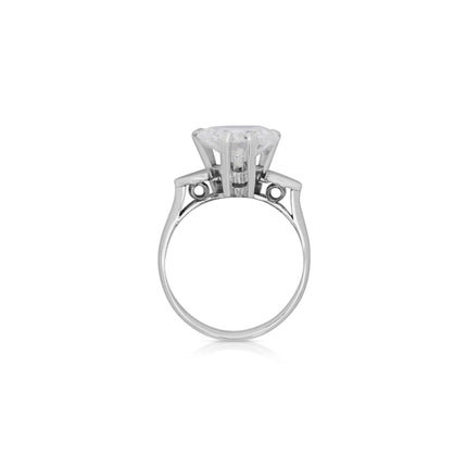 3.06ct Heart Cut K/VS2 GIA Certified Platinum Engagement Ring