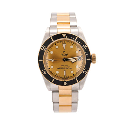Tudor Black Bay S&G Champagne 2-Tone 41mm Watch | Full Set Pre-Owned