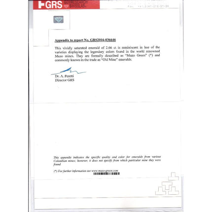 2.66 Carat Octagonal Cut Muzo Colombian Emerald Princess Diamond Floating Pendant Necklace 18K Gold-Time and Carat