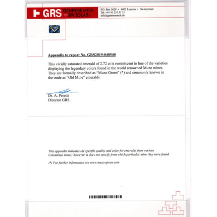 2.72 Carat Emerald Cut Vivid Green Colombian Emerald Round Diamond Double Halo Pendant Necklace 18K White Gold Muzo Mine Minor Oil-Time and Carat