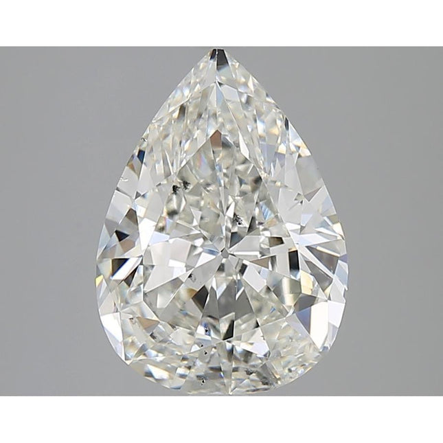 2.85 Carat Pear Brilliant Cut I Color SI1 Loose Diamond-Time and Carat