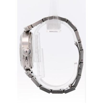 35mm Cartier Pasha Automatic Black Dial Stainless Steel Bracelet Unisex Watch-Time and Carat
