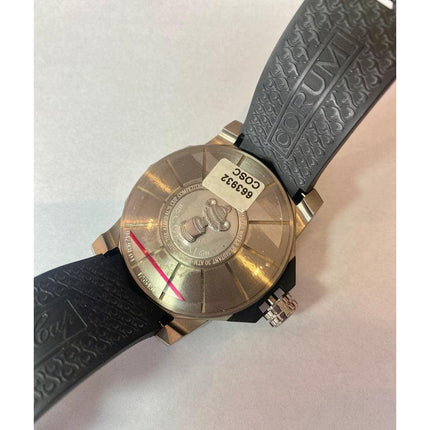 48mm Corum Admiral's Cup Competition Automatic Titanium Maritime Signal Flag Bezel Day Date Men's Watch-Time and Carat