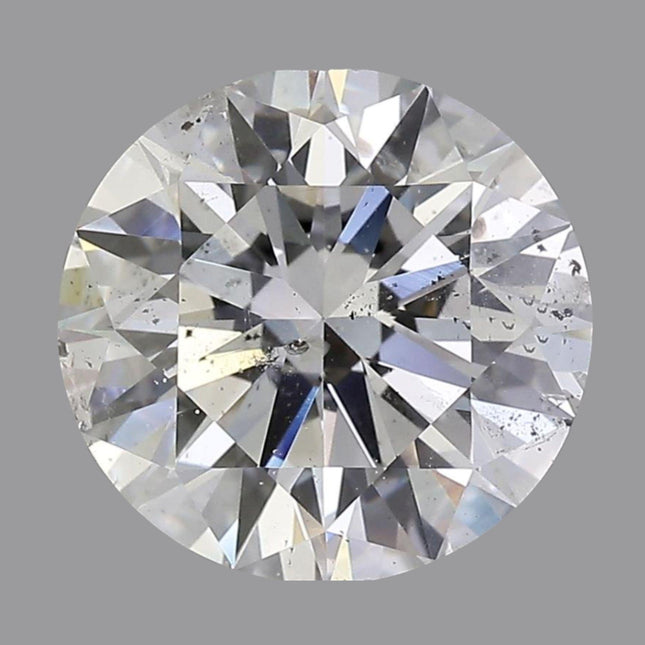 4.03 Carat Round Brilliant Cut Diamond Loose D Color I1 Very Good Cut-Time and Carat