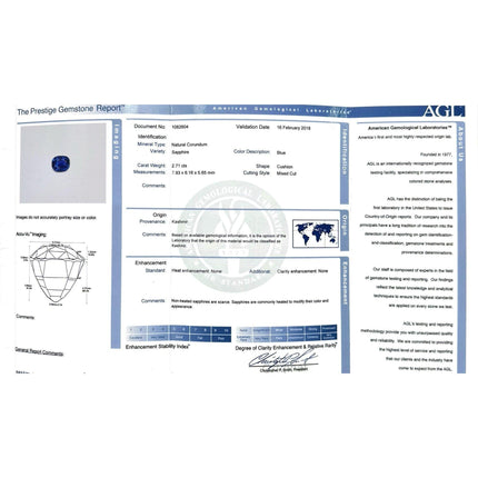 5.03 Carat No Heat Kashmir Sapphire Burma Ruby Diamond Toi Et Moi Detachable Stack Ring-Time and Carat