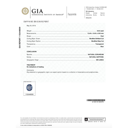 8.46 Carat Oval Cut No Heat Sri Lanka Blue Sapphire Diamond Art Deco Ring-Time and Carat