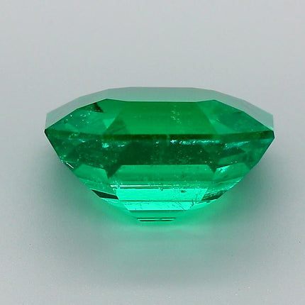AGL Certified 4.20 Carat Colombian Emerald Minor Oil Loose Stone