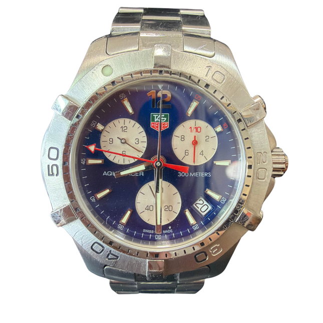 TAG Heuer Aquaracer CAF1112.BA0803 Blue 41mm Quartz Watch