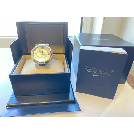 Chopard Imperiale 36mm Men's Stainless Steel Watch with Box and Papers-Time and Carat
