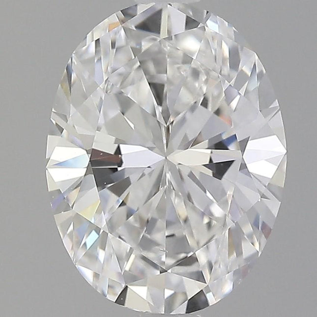GIA Cert. 4.02 Carat E Color VS2 Clarity Oval Cut Loose Natural Diamond