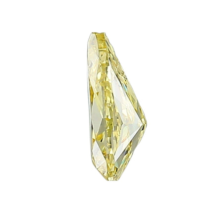 GIA Certified 0.81 Carat Fancy Vivid Yellow Pear Cut Loose Natural Diamond-Time and Carat
