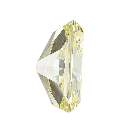 GIA Certified 4.12 Carat Fancy Yellow VS1 Radiant Cut Diamond Loose Stone-Time and Carat