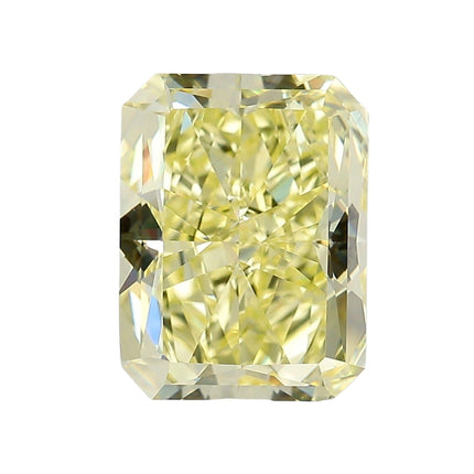 GIA Certified 4.12 Carat Fancy Yellow VS1 Radiant Cut Diamond Loose Stone-Time and Carat