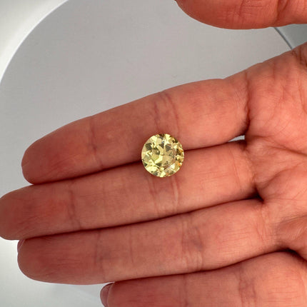 GIA Certified 4.65 Carat Fancy Deep Yellow SI1 Old Euro Cut Loose Diamond-Time and Carat