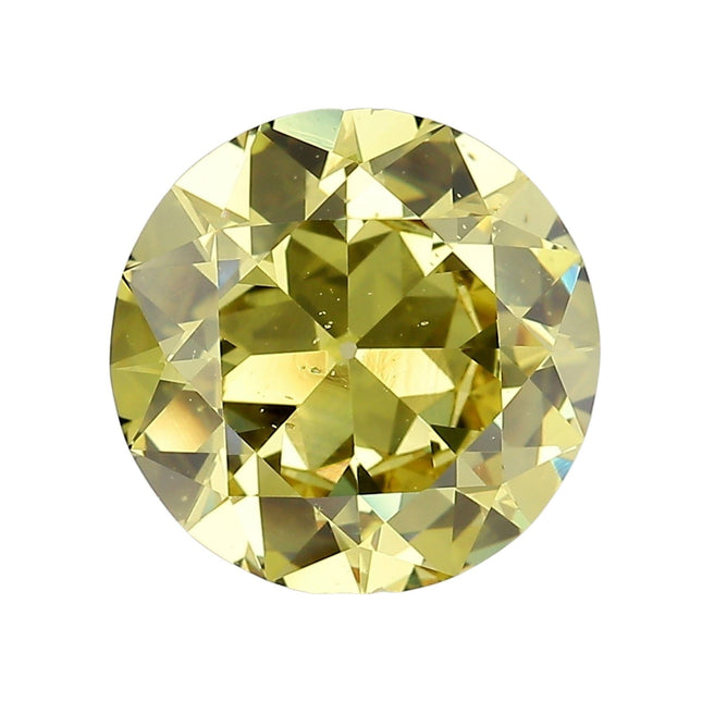 GIA Certified 4.65 Carat Fancy Deep Yellow SI1 Old Euro Cut Loose Diamond-Time and Carat