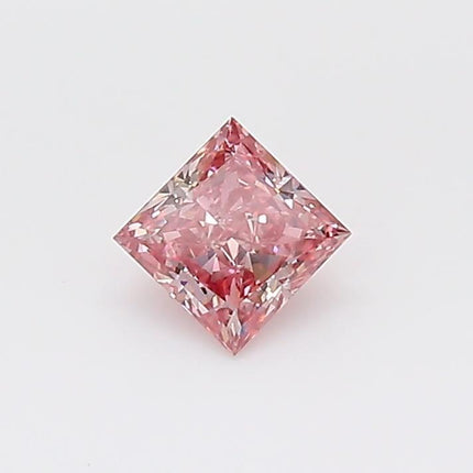 GIA Certified Argyle Fancy Intense 0.26 Carat Princess Cut Loose Diamond-Time and Carat