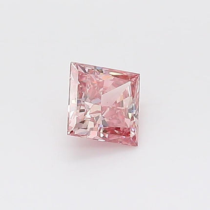 GIA Certified Argyle Fancy Intense 0.26 Carat Princess Cut Loose Diamond-Time and Carat