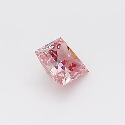 GIA Certified Argyle Fancy Intense 0.26 Carat Princess Cut Loose Diamond-Time and Carat