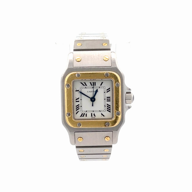 Cartier Santos Galbée Two Tone 24mm Watch