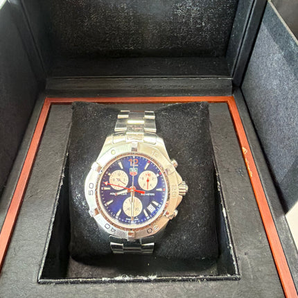TAG Heuer Aquaracer CAF1112.BA0803 Blue 41mm Quartz Watch