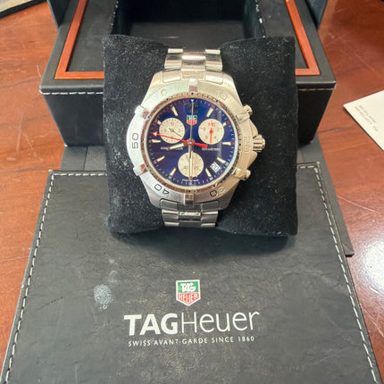 TAG Heuer Aquaracer CAF1112.BA0803 Blue 41mm Quartz Watch
