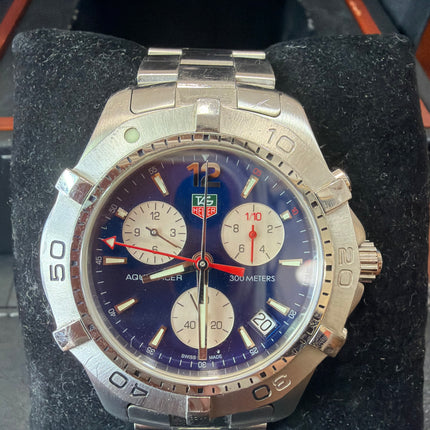 TAG Heuer Aquaracer CAF1112.BA0803 Blue 41mm Quartz Watch
