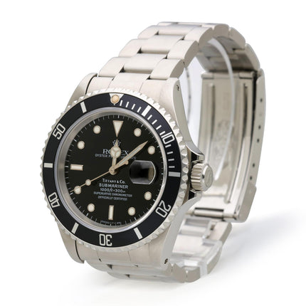 Rolex Submariner 1680 Tiffany & Co. Signed Dial Automatic Watch