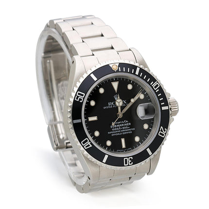 Rolex Submariner 1680 Tiffany & Co. Signed Dial Automatic Watch