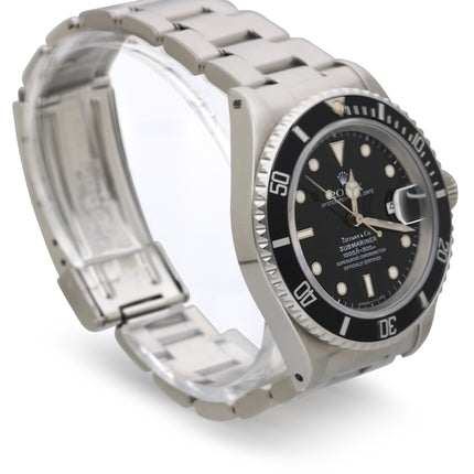 Rolex Submariner 1680 Tiffany & Co. Signed Dial Automatic Watch