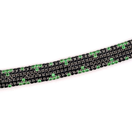 30 Carat Roberto Coin Sapphire and Tsavorite Ring, Earring Bracelet Set | GAL