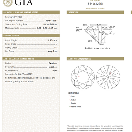 3.36ctw Round Diamond Toi et Moi Bypass Ring 18K Gold | GIA