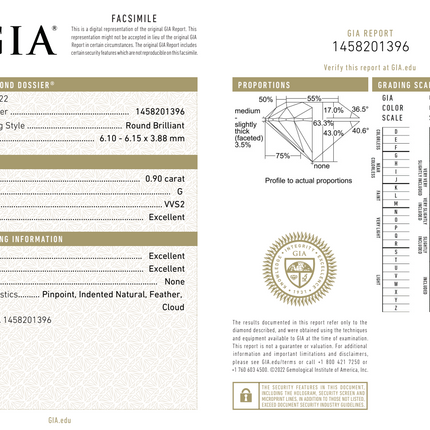 3.86ctw Round Diamond Wave Platinum Earrings | GIA