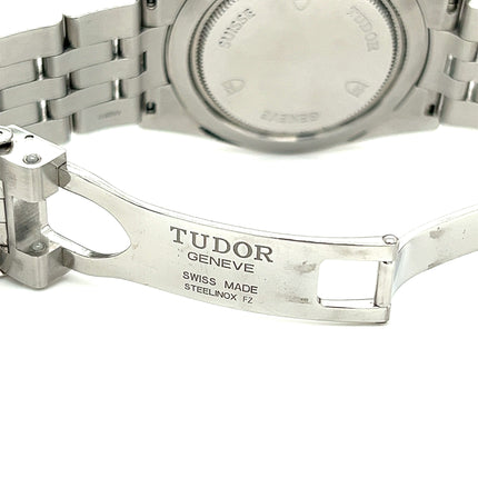 Tudor Glamour Date 55000 Black Dial 36mm Mens Watch w/ Box and Card